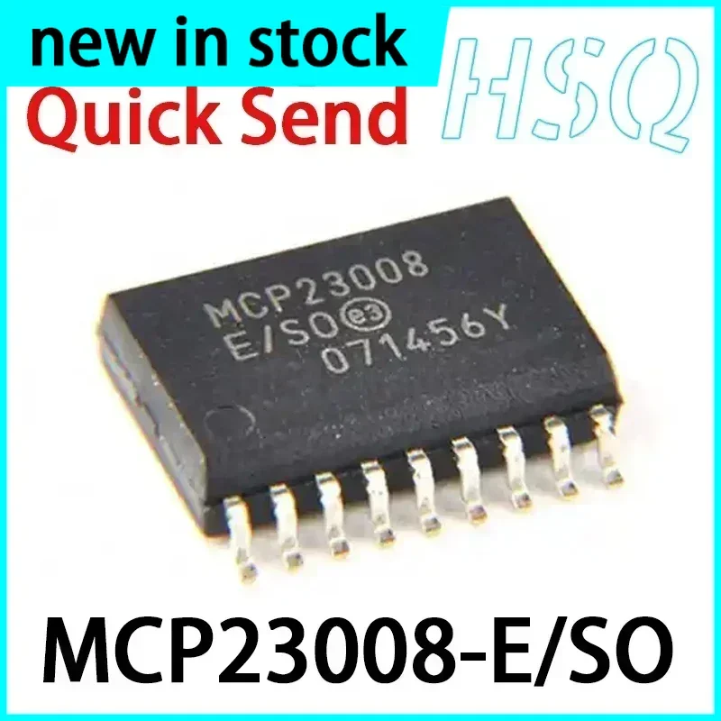 2PCS MCP23008-E/SO MCP23008 SMT SOP18 I/O Expander Chip IC New