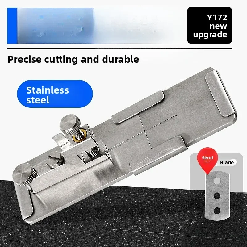 Slicer, textile yarn cutter, microscopic observation of cross-section thin sheet fiber fineness
