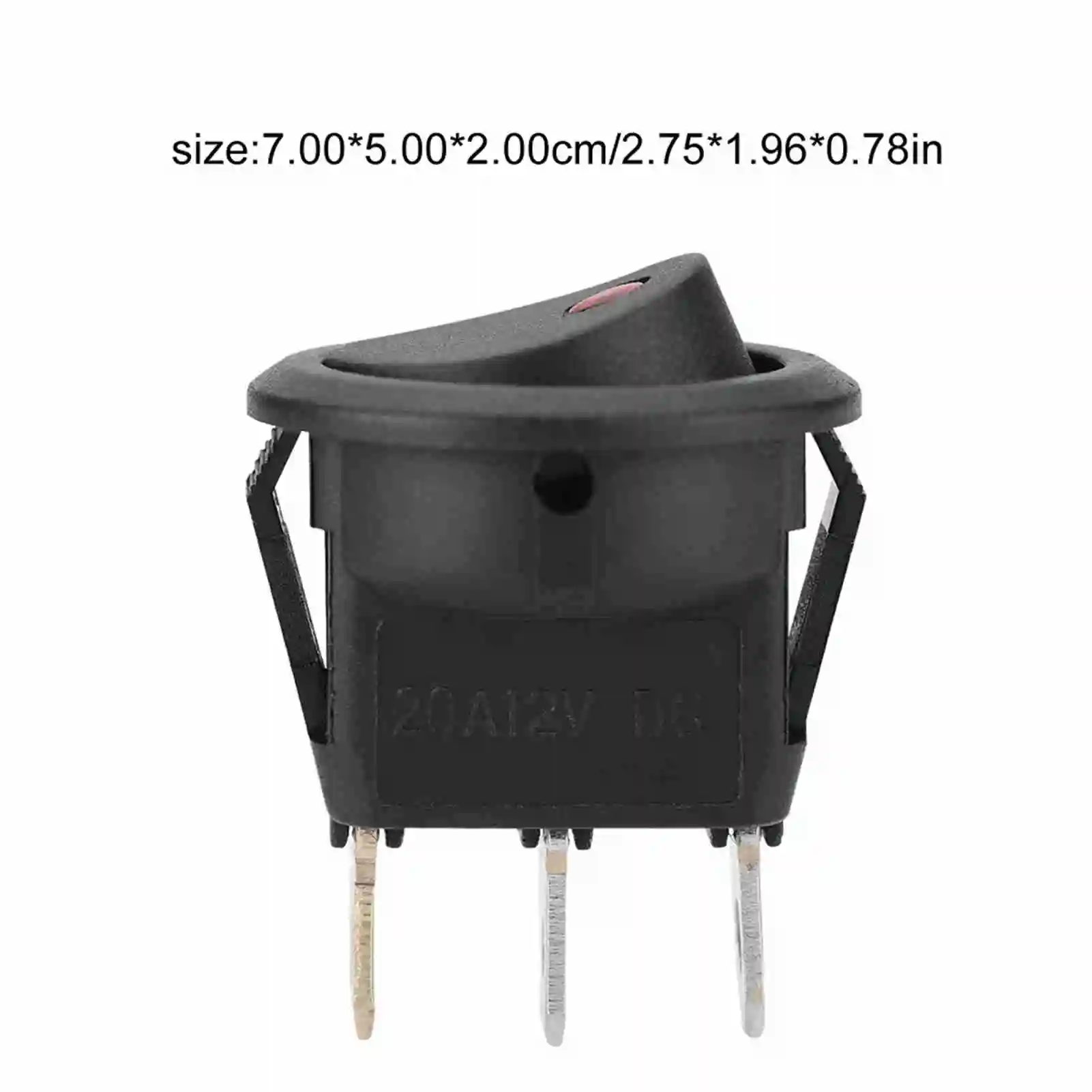 السيارات الكهربائية جولة تشغيل / إيقاف Spst 12 فولت لسيارة فان داش قارب ضوء جولة اكسسوارات السيارات جولة