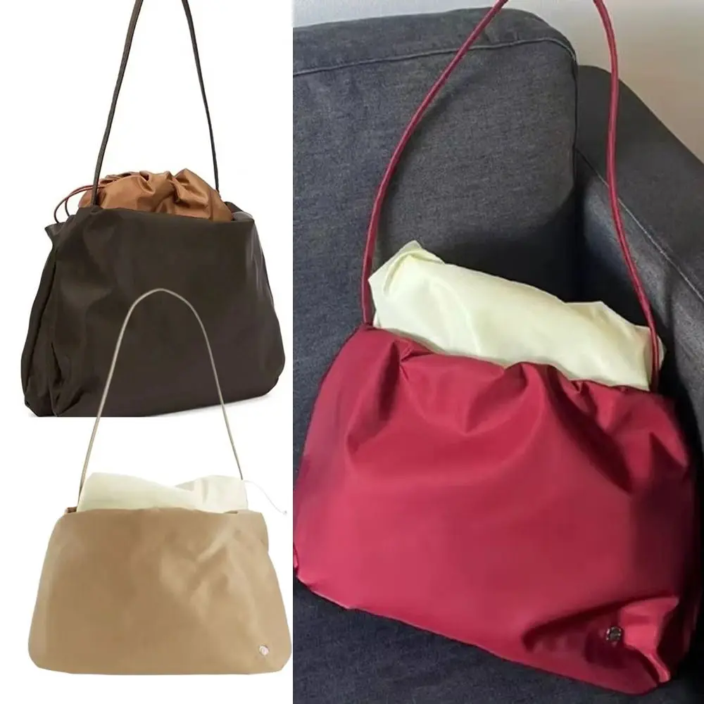 

Fashion Soft Surface Cloud Shaped Shoulder Bag Large Capacity Nylon Crossbody Bags Cloud Shaped Double Strap Handbag Daily Use