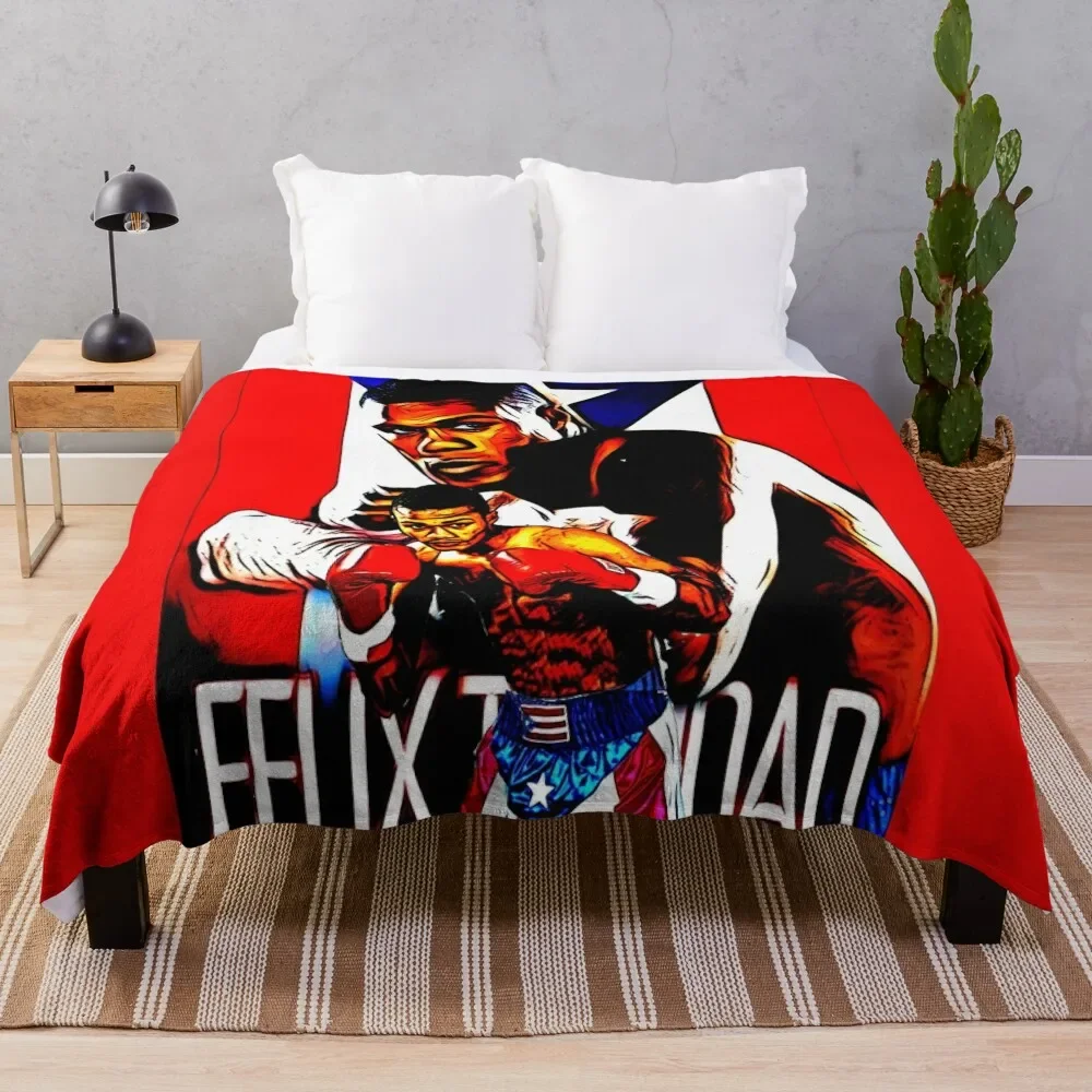 

Felix Trinidad Throw Blanket Decoratives manga Multi-Purpose Large Blankets