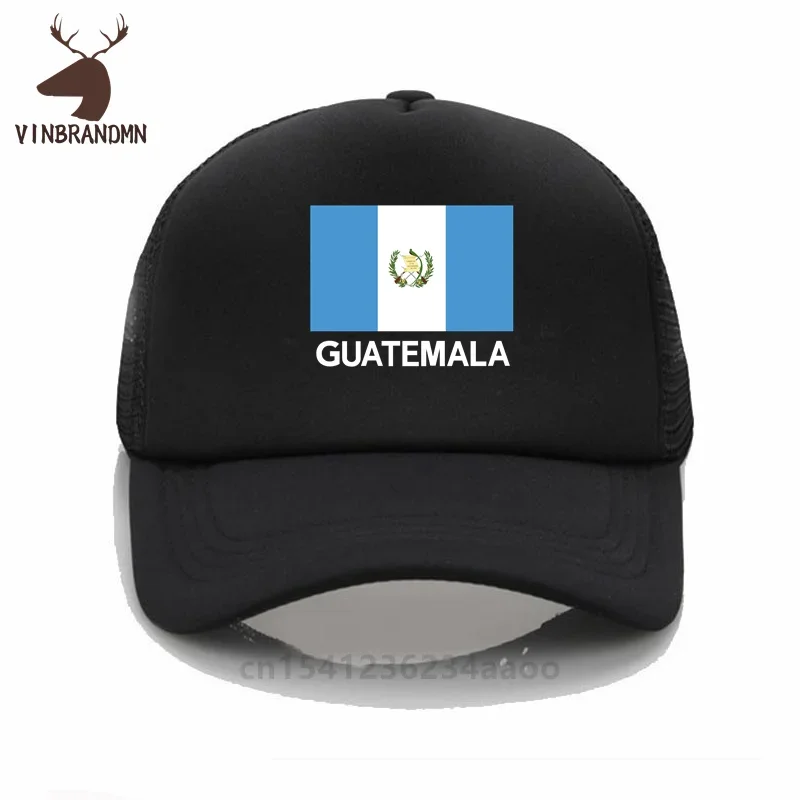 New Fashion Guatemala Flag Baseball Caps Hip Hop Caps Guatemala National Emblem Sun Visor Hats Summer Outdoor Adjustable Caps