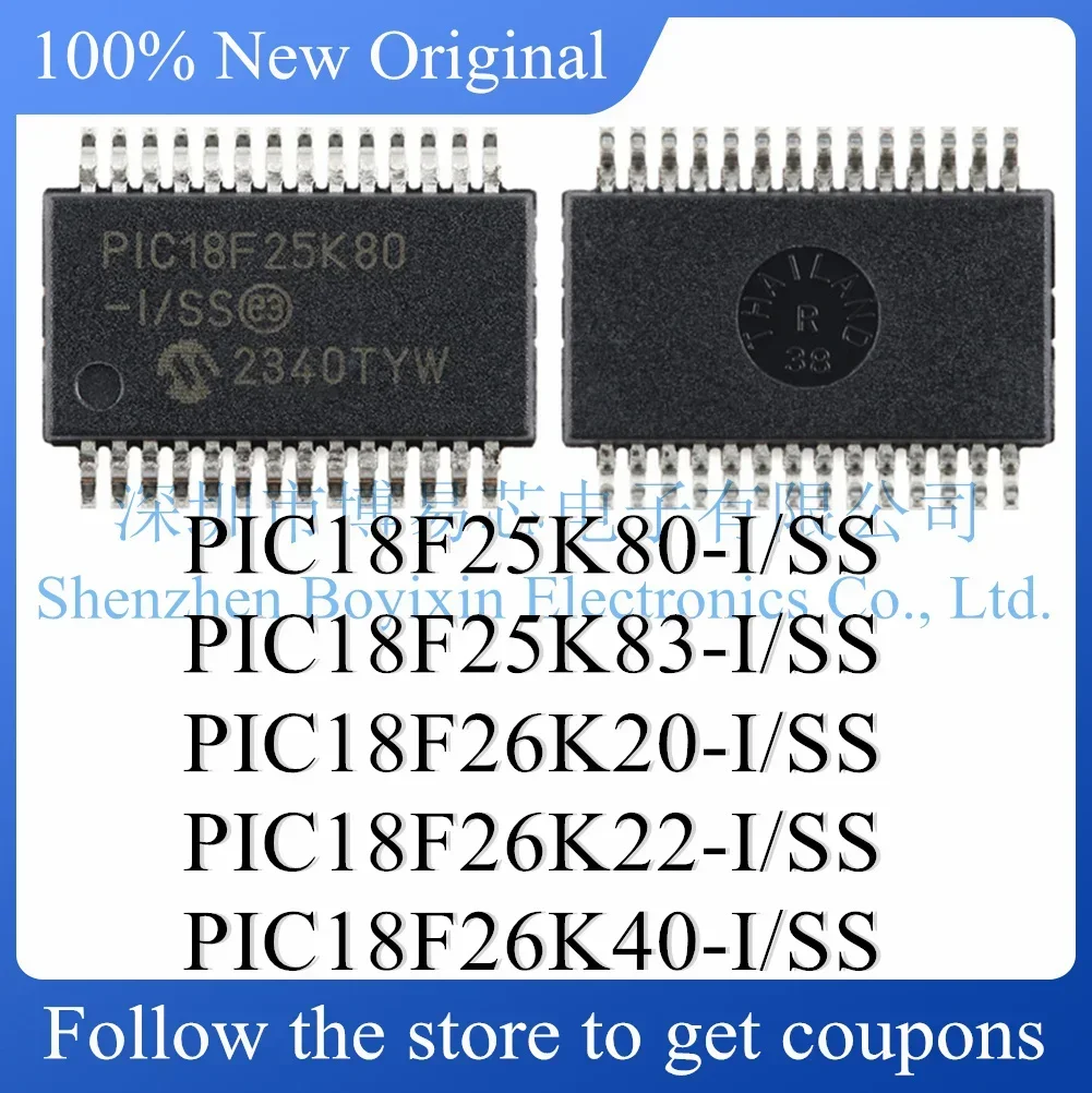 PIC18F26K20 PIC18F26K22 PIC18F25K80 PIC18F25K83 PIC18F26K40-I/SS Test board