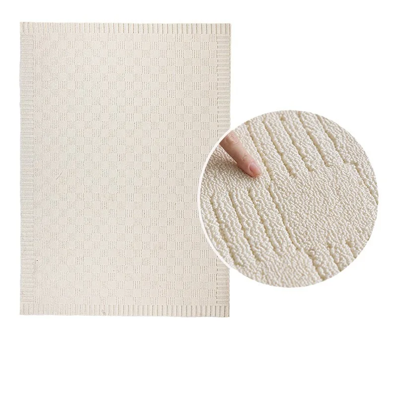 

Wabi Sansi ins wind living room carpet light luxury high-end study bedroom bedside blanket waterproof and anti-fou