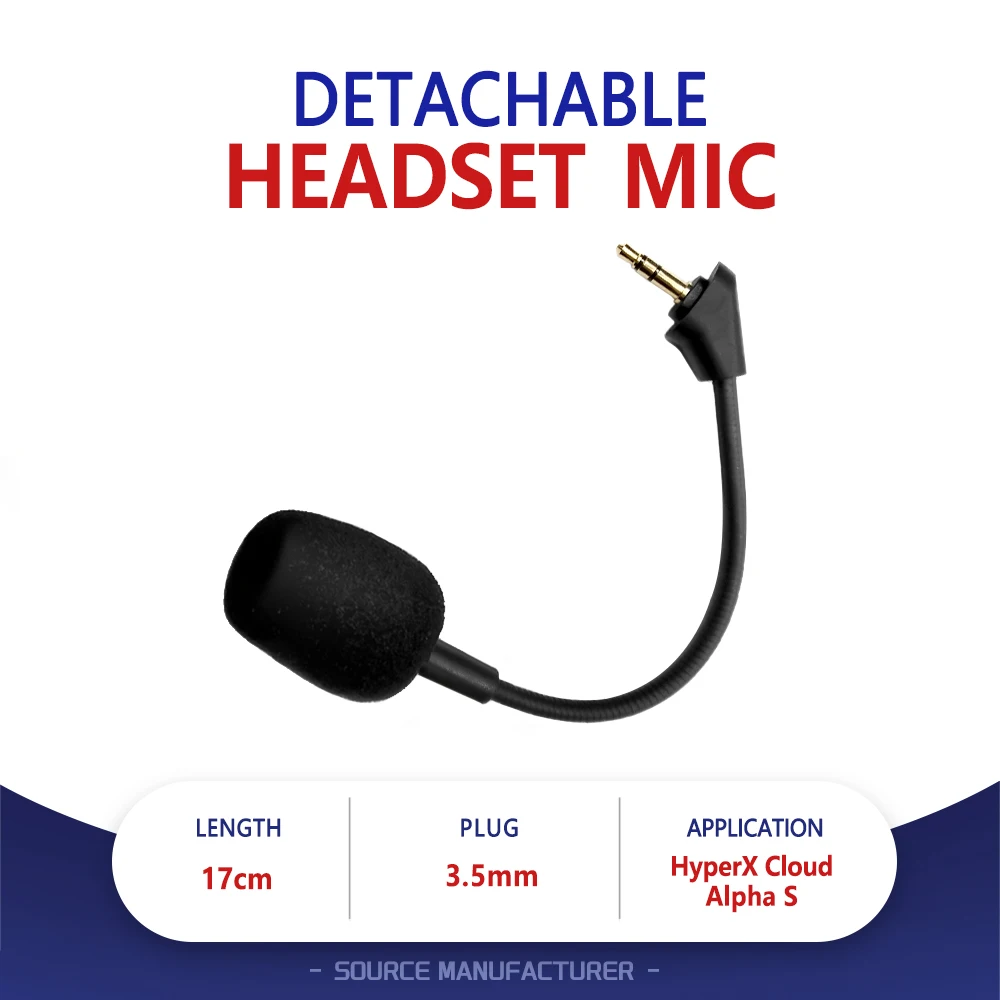 게임용 헤드셋 교체 마이크 이미지