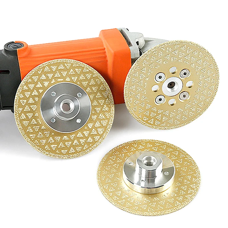 

1PC Dia.100mm Angle Grinder Gold M10 Diamond Grinding Wheel Saw Blade Cutting Disc For Sharpener Porcelain Tile Marble Granite