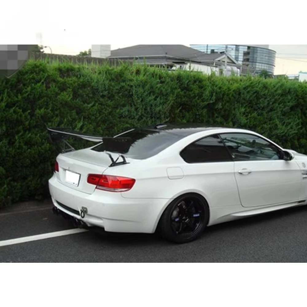 Top Material Real Carbon Fiber Trunk Spoiler Rear Spoilers Rear Wings For 3 Series E92 M3 V Gt Style 6