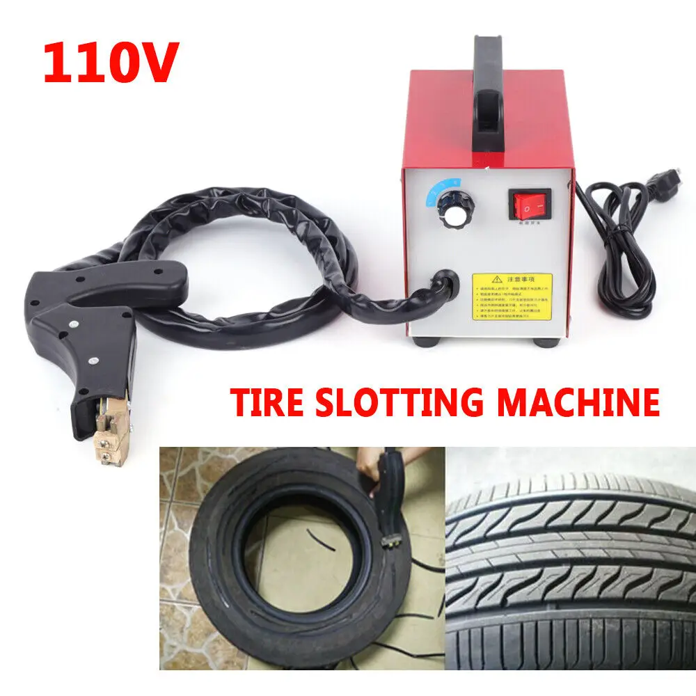 350W Tyre Tread Cutting Machine Manual Car Truck Tire Regroover Groover Tool Kit