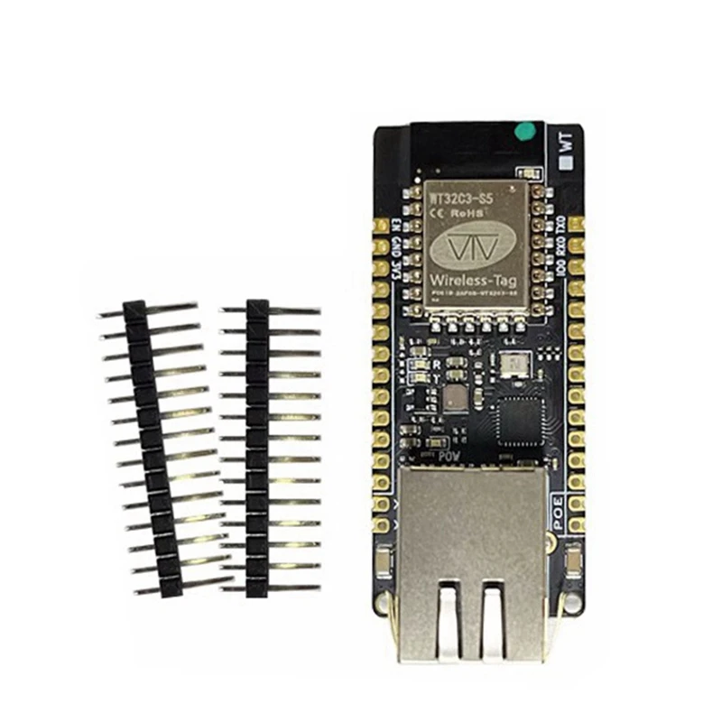 

ETH01-EVO Onboard ESP32-C3 Development Board With Ethernet WIFI Bluetooth 3-In-1 Iot Gateway Convenient Module