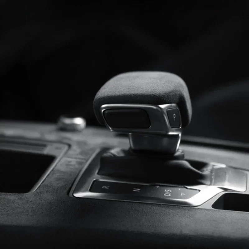 

For Audi A4 B9 A5 8W6 Q7 4M Q5L A6L C8 A7 4K A6 C8 Auto Gear Handle Cover Modification Decorative Car Interior Refit Accessories