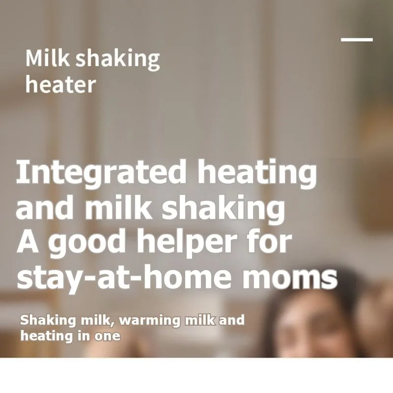 Baby Electric Bottle Shaker, 2-In-1 Fully Automatic Milk Warmer& Formula Maker, EU Plug Home Use