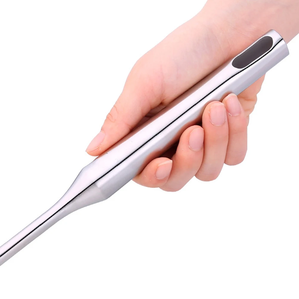 

Лопатка для рыбы из нержавеющей стали 304, поворотник с прорезями, кухонная утварь для приготовления жареной рыбы, пиццы, стейка, многофункциональный гибкий край