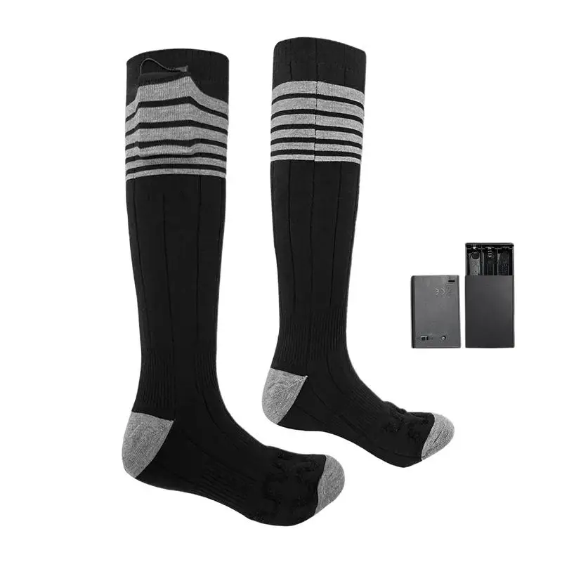 Self Heating Socks For Men Self Heating Stretchy Ski Socks Winter Heated Socks For Hunting Skiing Snowboarding Fishing Field