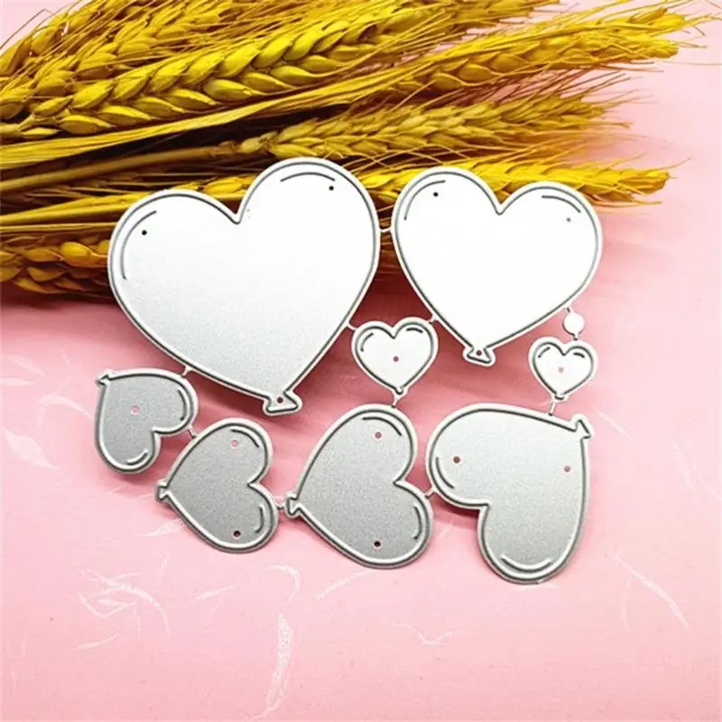 

H05E Metal Die Cuts Heart Embossing Stencil Cutting Dies for Card Making Scrapbooking