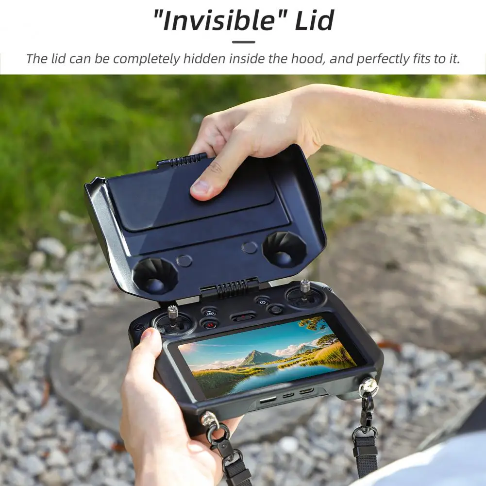 Sub board Storage Design Sunshade Sun Hood Protective Cover Screen Monitor Case for Mini 3 Pro/mavic 3 with Rc