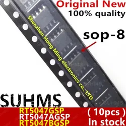 (10piece) 100% New RT5047 RT5047A RT5047B RT5047GSP RT5047AGSP RT5047BGSP sop-8 Chipset