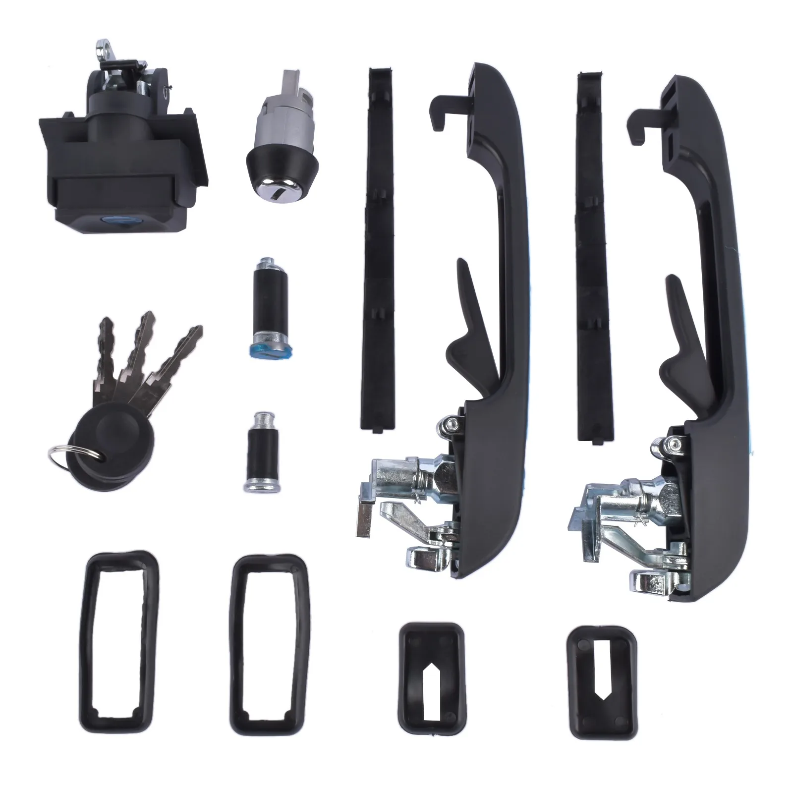 AP01 Zündschloss-Set, Tür- und Heckklappenschloss-Set für VW Golf II MK2 1984-1991 191898081