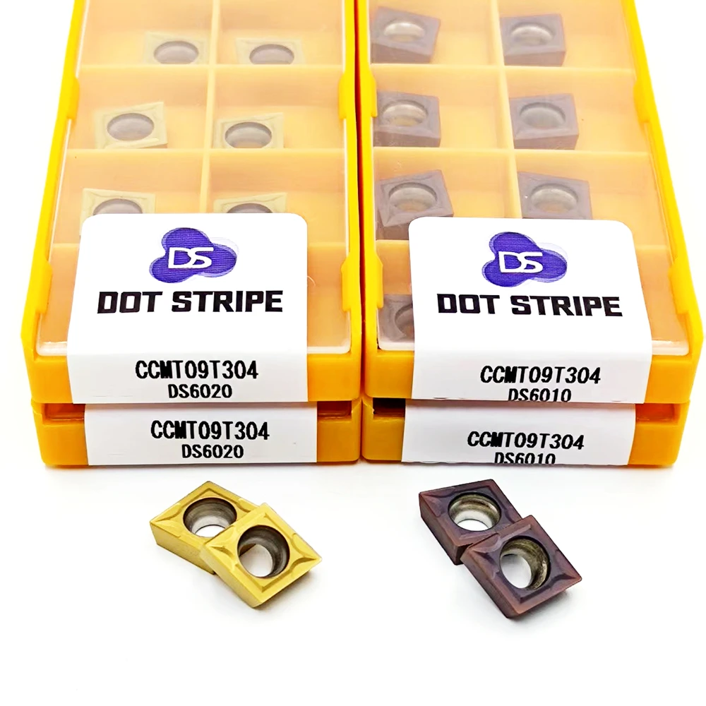 고품질 카바이드 선삭 공구, CNC 기계 밀링 공구, CCMT09T304, CCMT09T308, VP15TF, UE6020, US735, CCMT 09T304 선반 공구