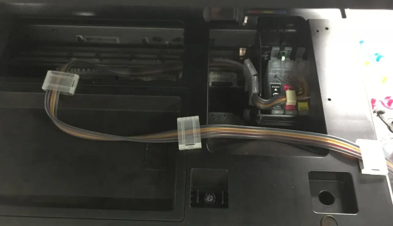 IC5CL59 IC59 ICBK59 نظام الحبر السائب CIS CISS الفارغ للطابعة epson PX-1001 PX-1004 PX-1004C9 #2