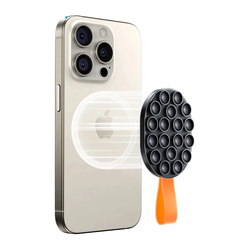 

Upgraded Case Magnetic Shower Suction iPhone 16 Phone Phone Mount Cup Holder Suction Joyroom For Grip Silicone Max Mirror Pro 15