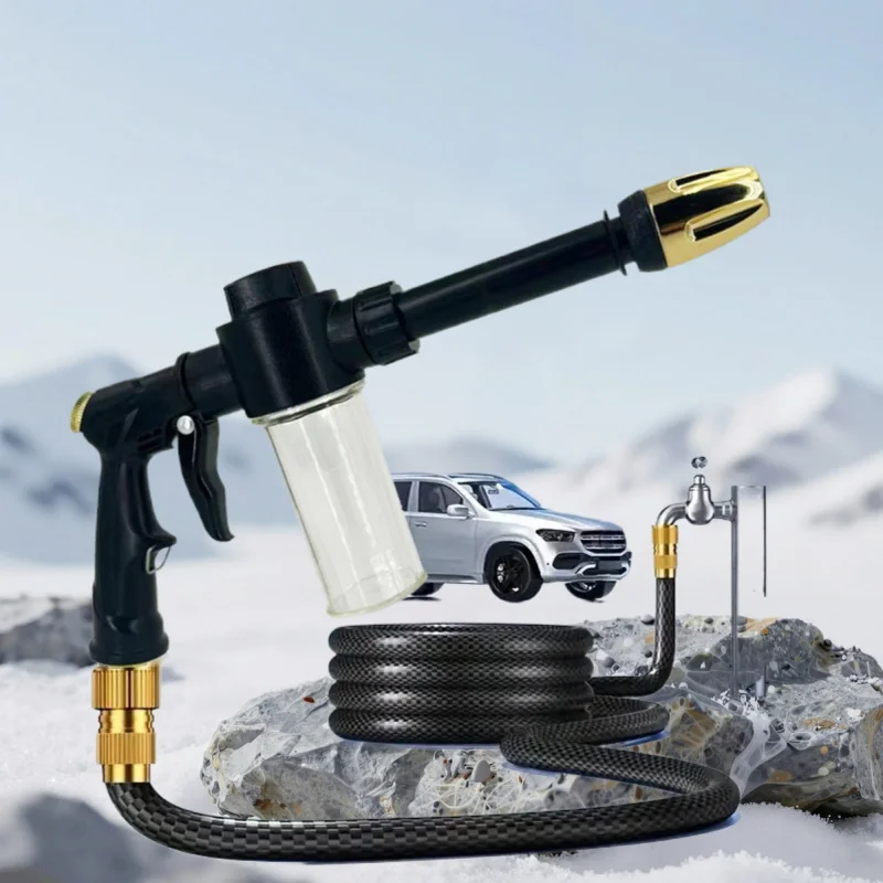

High Pressure Car Washing Water Gun Adjustable Foam Spray Garden Watering Hose Gun Fire Truck Cleaning Sprayer