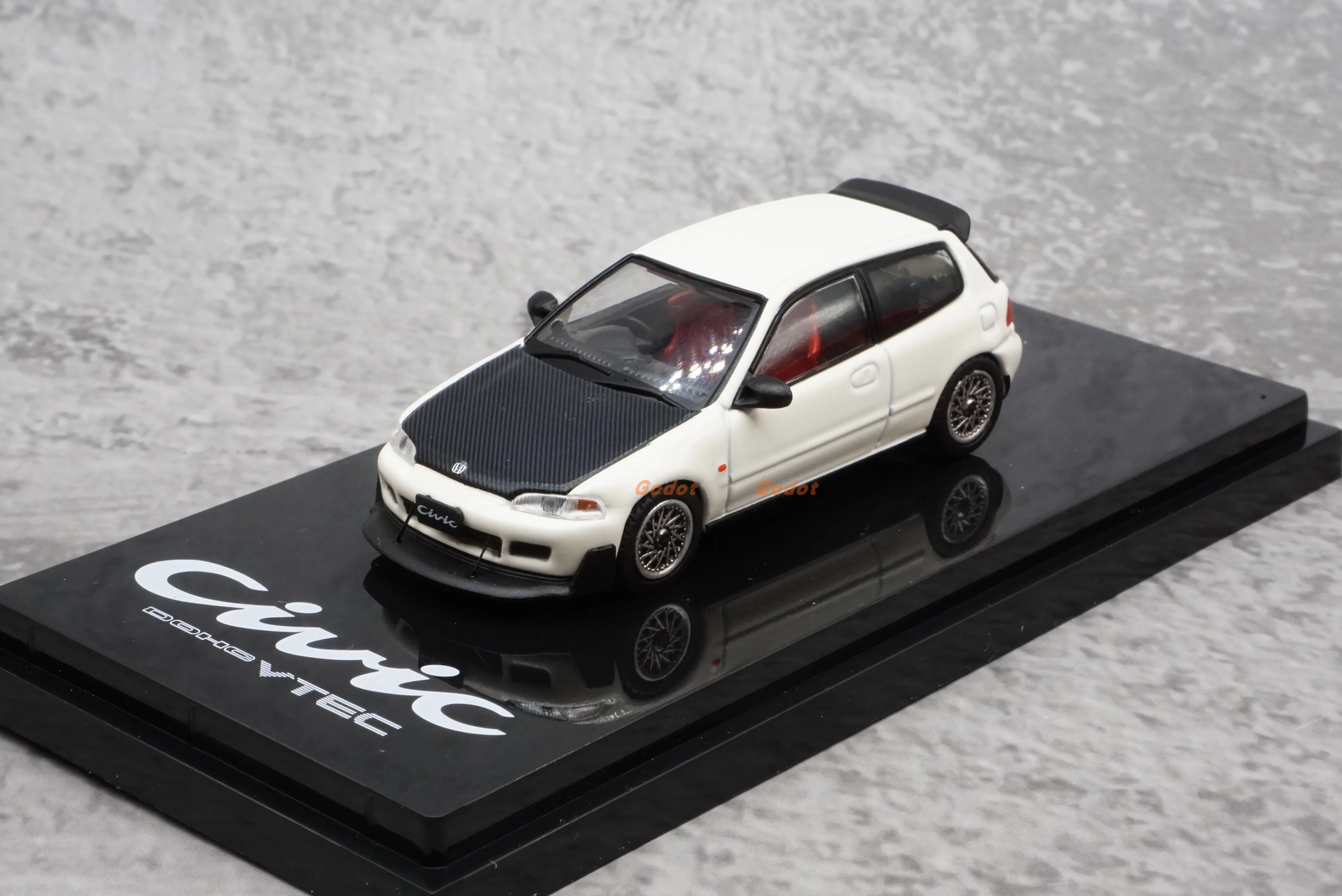 Hobbyjapan 1/64  eg6 civic  alloy car model toy