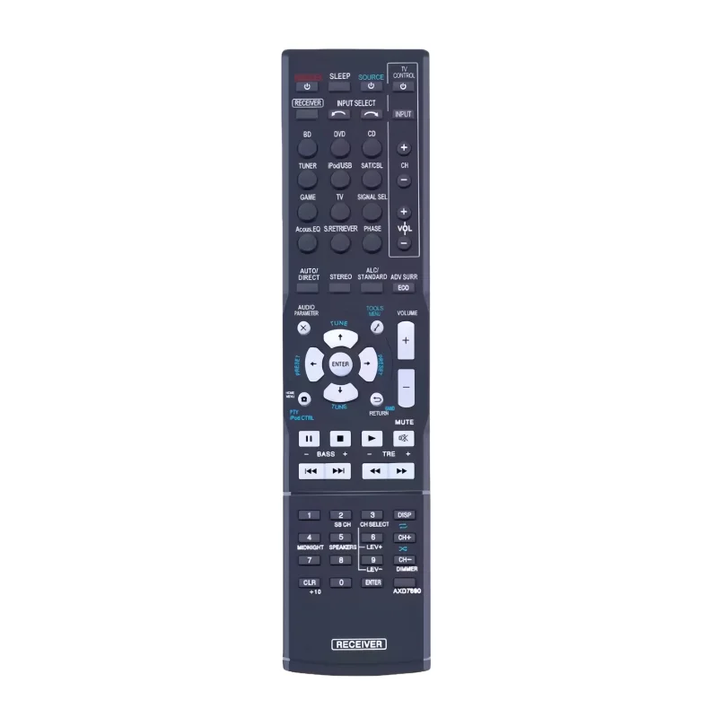 AXD7690 Remote Control For Pioneer AV Receiver Surround System AXD7578 VSX323K VSX423 VSX‑322‑K VSX‑523‑K Controller