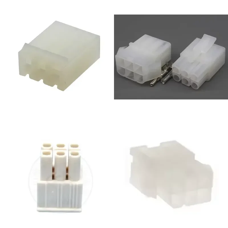 for L6.2 Male and Female Connectors Wire Connector Terminals Spring Pin 4p Plugs for Electrical Connections