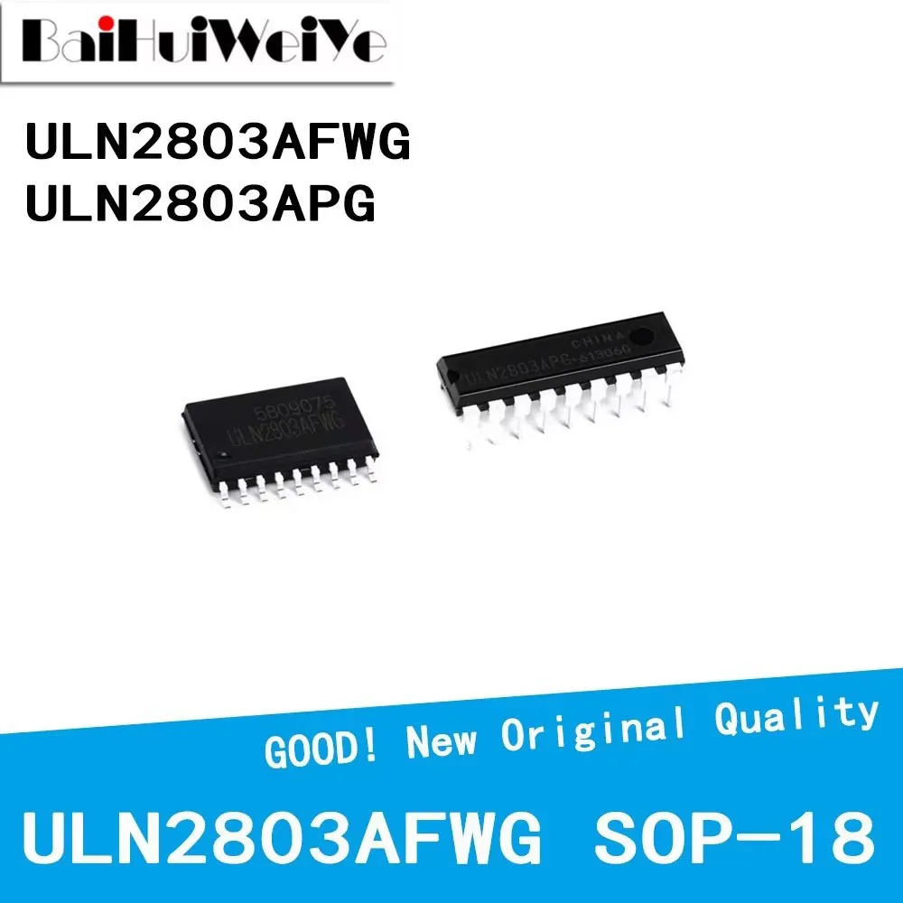 10PCS/LOT ULN2803AFWG ULN2803APG ULN2803AG ULN2803AN SMD SOP-18 DIP-18 New Good Quality Chipset