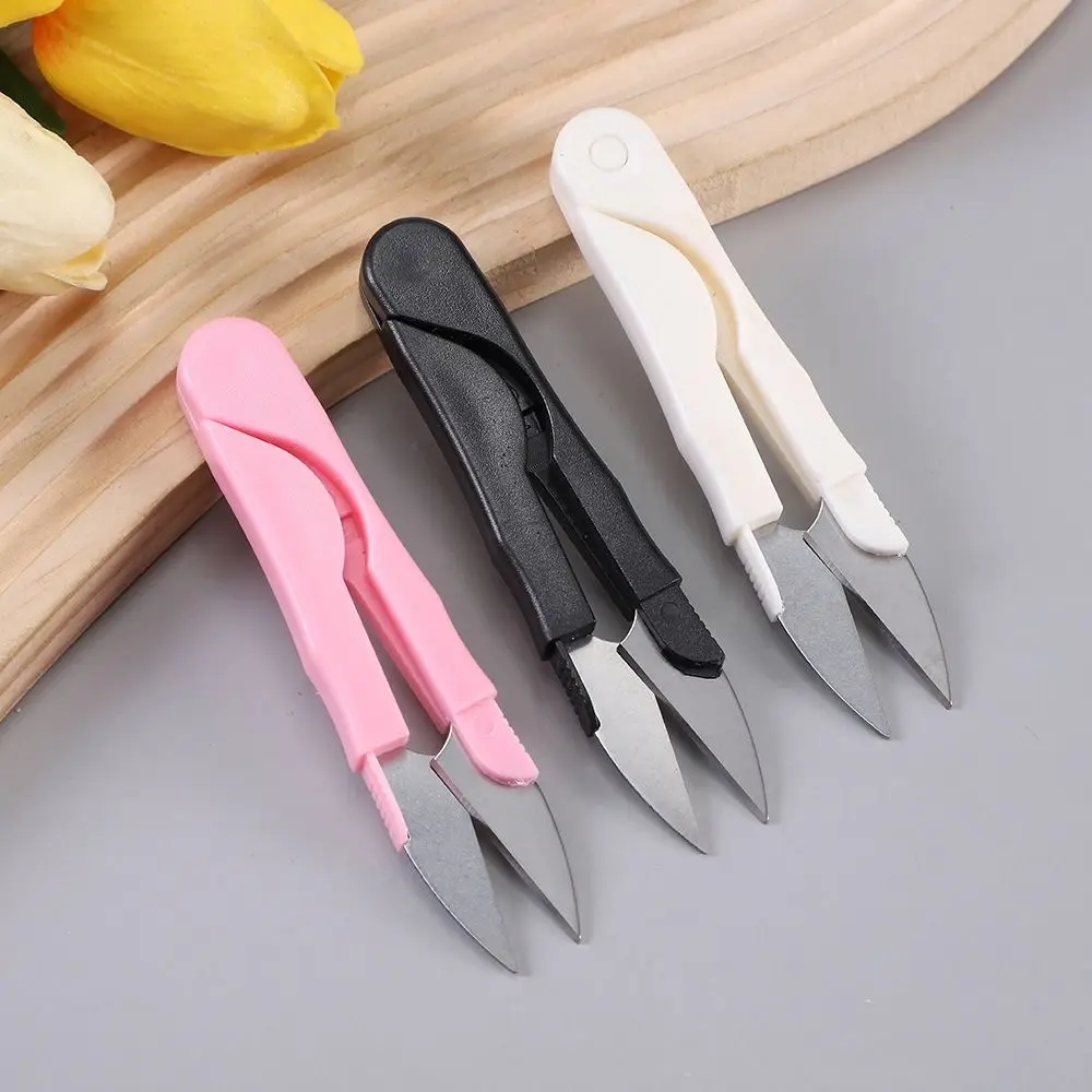 

Thread Cutter Scissors Thread Clippers U Shape Metal Yarn Shears Sharp Mini Tailor