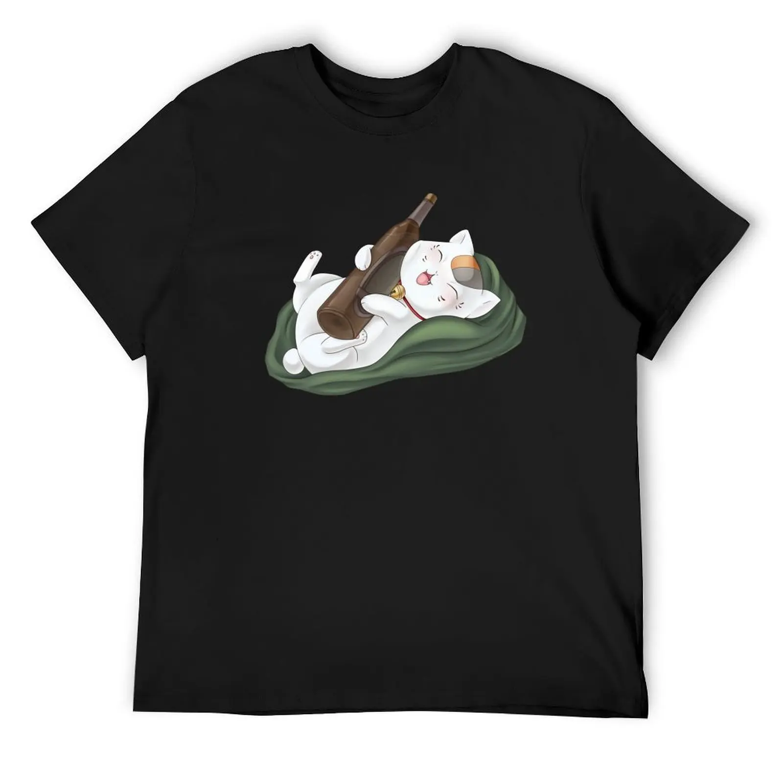 

Warm Drink - Nyanko T-Shirt custom t-shirts croswit shirt man sweat mens vintage t shirts