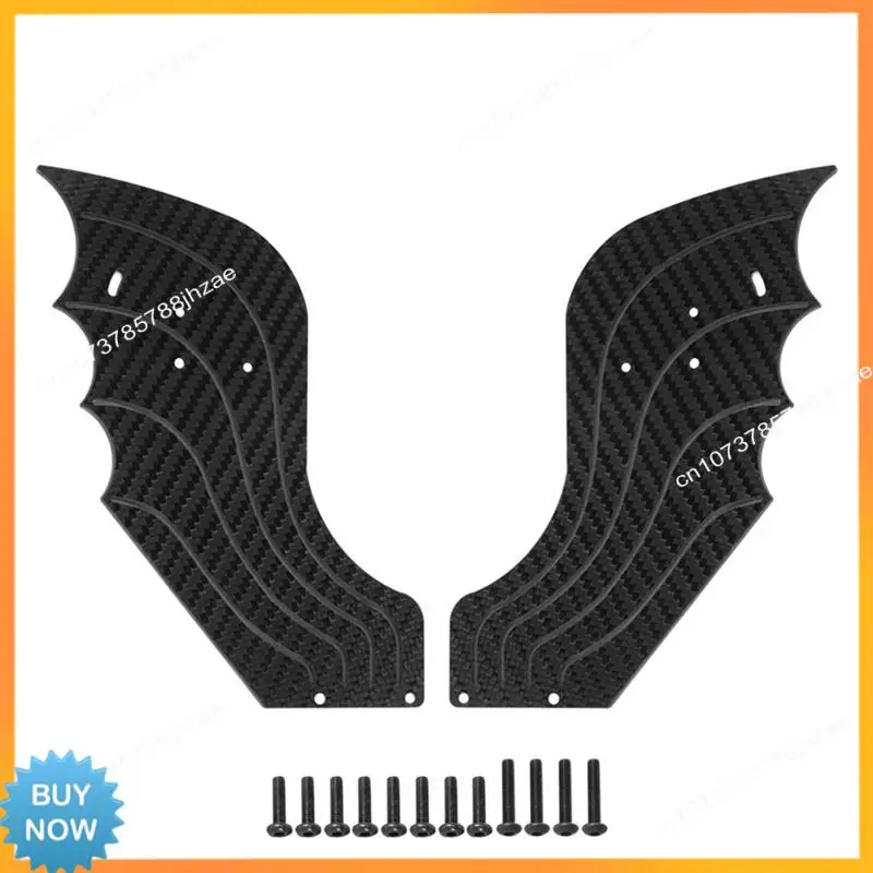 A10R Carbon Fiber Diffuser Supports For ARRMA F1 LIMITLESS 1/7 RC Car Upgrade Parts Red