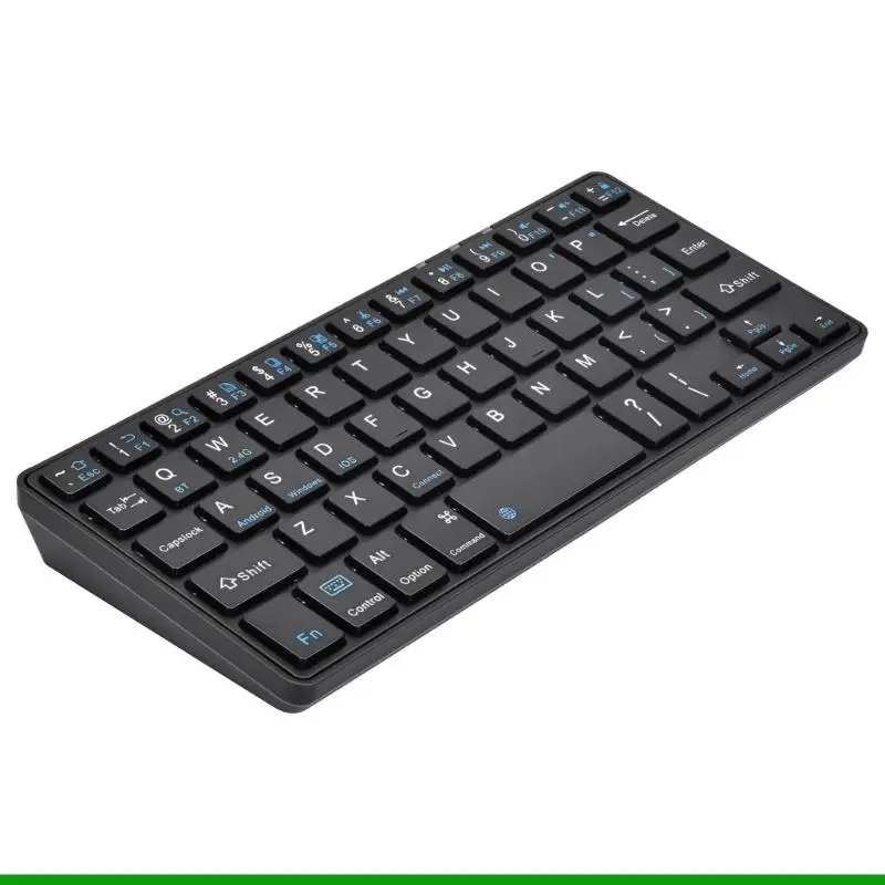 U55C Mode Ganda Nirkabel Bluetooth-Compatible Keyboard USB C Rechargeable Lightweight