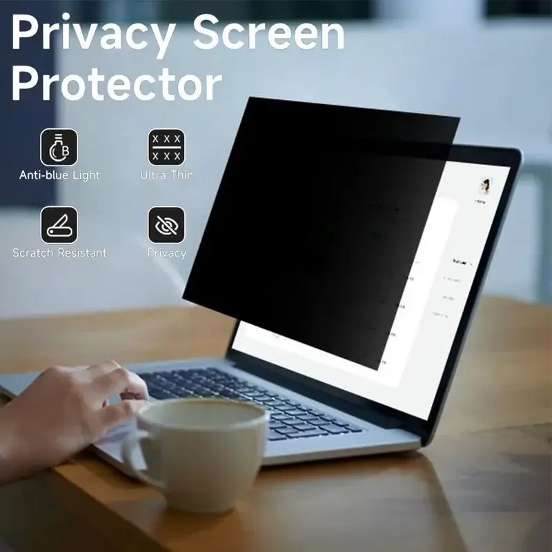 Privacy Screen Protector For Laptop 14 15.6 Notebook PC Computer Anti-peep Anti-spy Filter New Matte Anti-Glare Protective Film