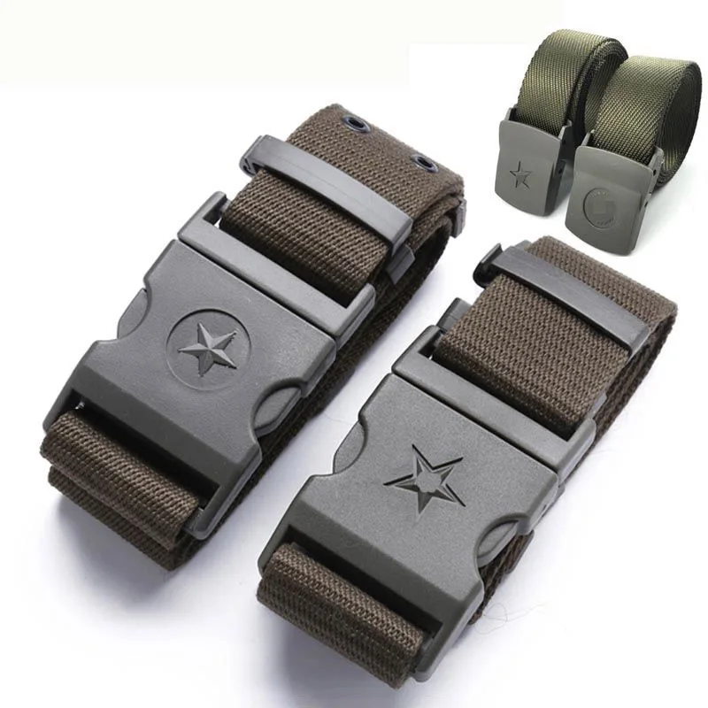 

Nylon Woven Belt With Minimalist Design For Men And Women'S Outdoor Tactical Belt A3392