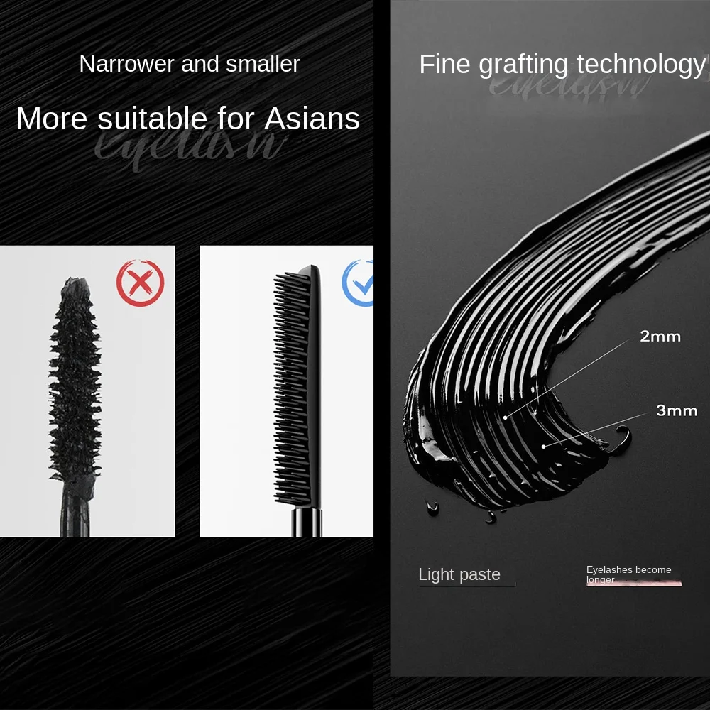 Ready Stock Waterproof Black Mascara Thicking Curling Longlasting Eyelash Extension Volume Natural Eye Cosmetic Makeup