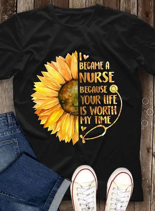 Nurse T Shirt Appreciation RN Personalized for Registered