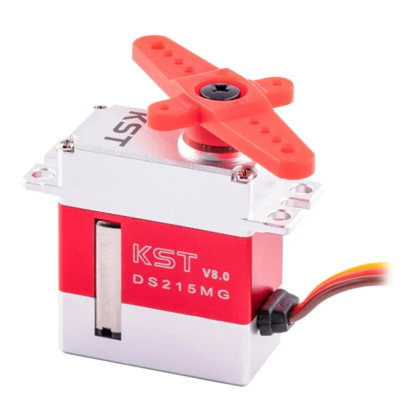 KST DS215MG – plateau cyclique numérique V8.0 sans noyau CCPM/Servo de gouvernail pour hélicoptères RC 380/450/480/500