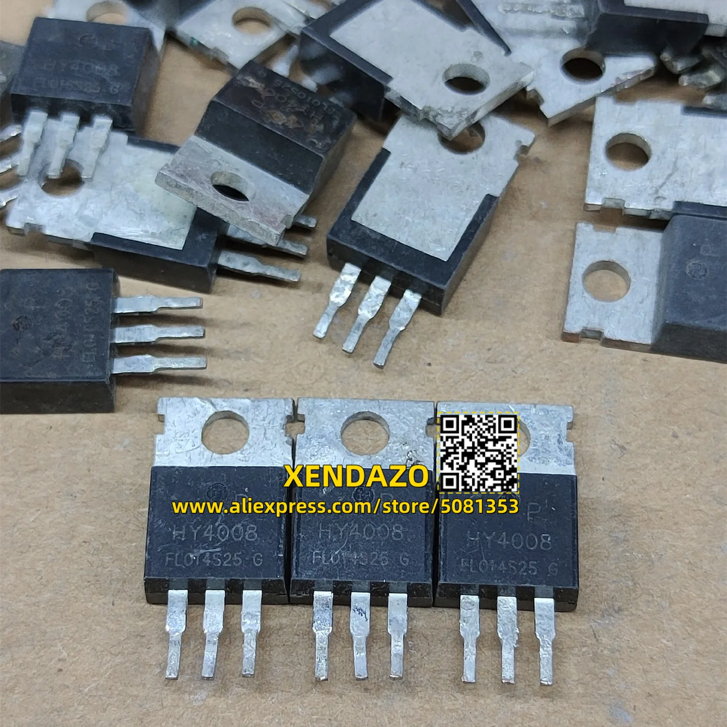 10pcs/lot HY4008P HY4008 200A 80V TO-220 N-CH MOSFET