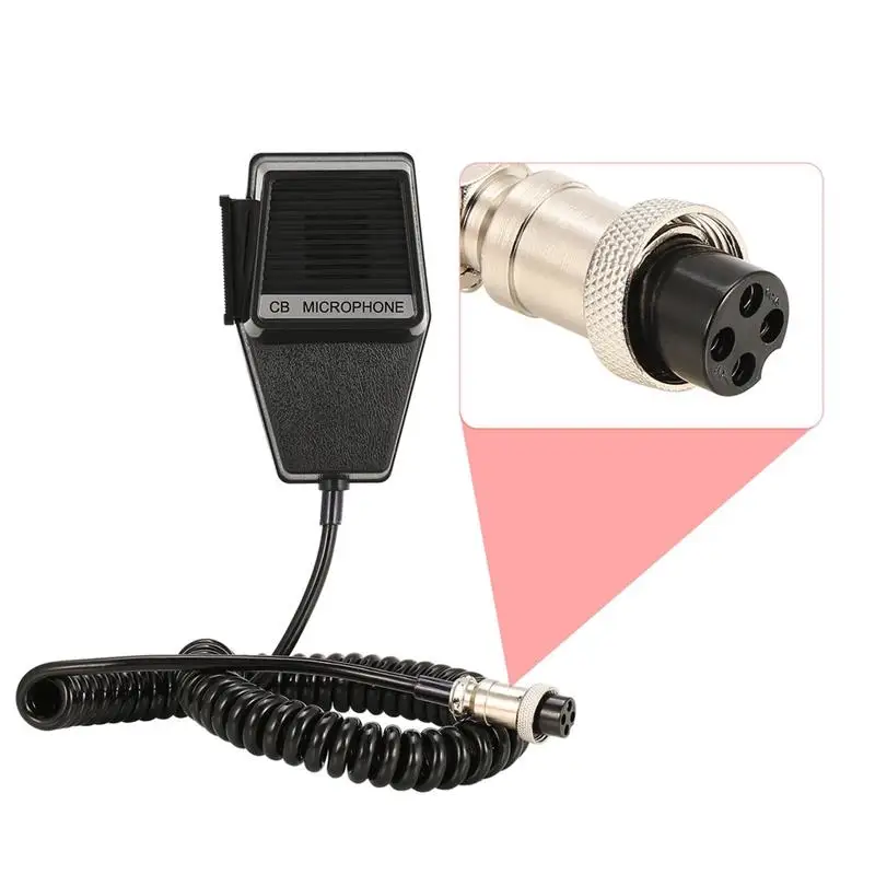 CM4 CB Radio Speaker Microphone for Cobra / Uniden Walkie Talkie radio Cobra walkie-talkie microphone HF transceiver accessories