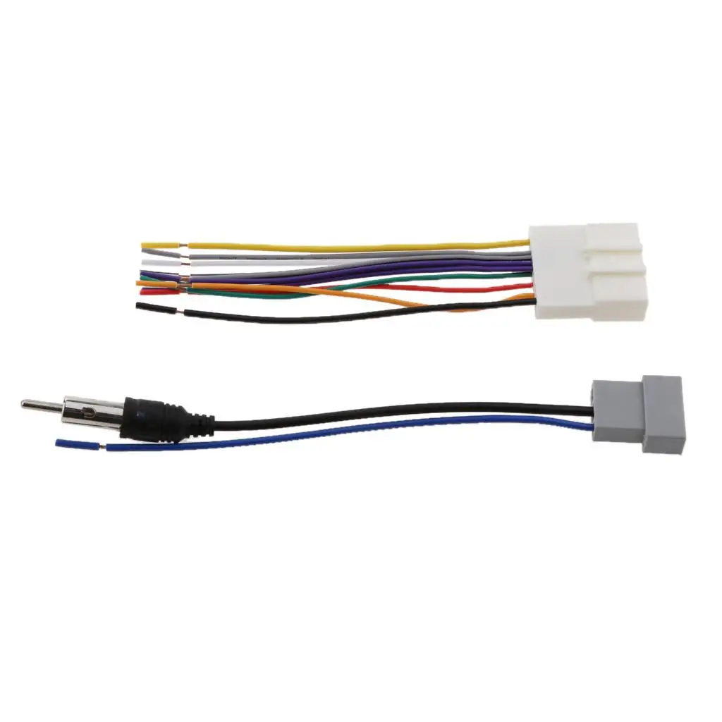 

Car Radio Stereo Wiring Harness Cable+Antenna Adapter for 370Z Altima 2007-2013 Car Radio Cable Wire Harness