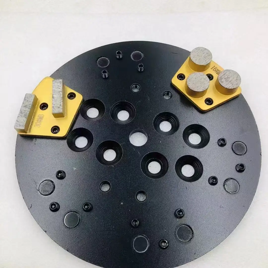

250 mm and 230 mm Magnet Disc Used for Floor Grinder Grinding Machine Suit for 3 Holes 9 mm Metal Disc