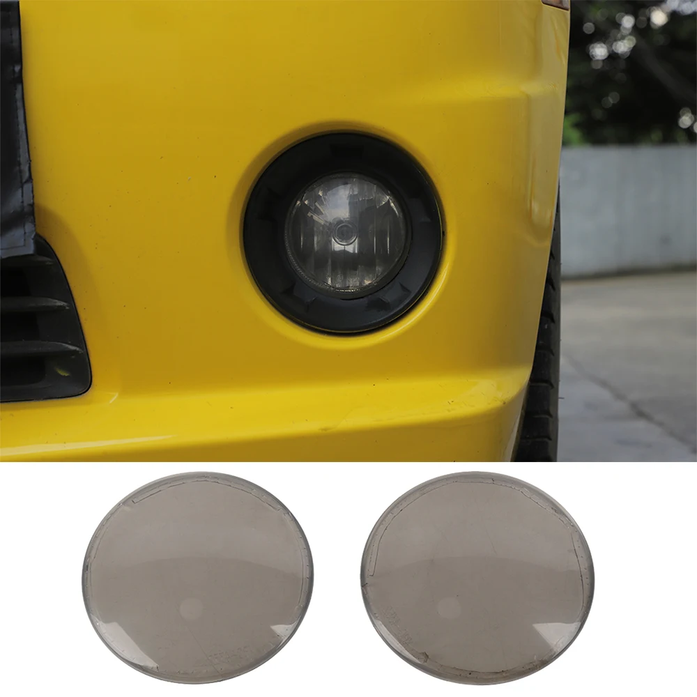 Car Front Fog Light Lamp Protector Decoration Cover Trim for Chevrolet Camaro 2010 2011 Exterior Accessories ABS Smoked Black