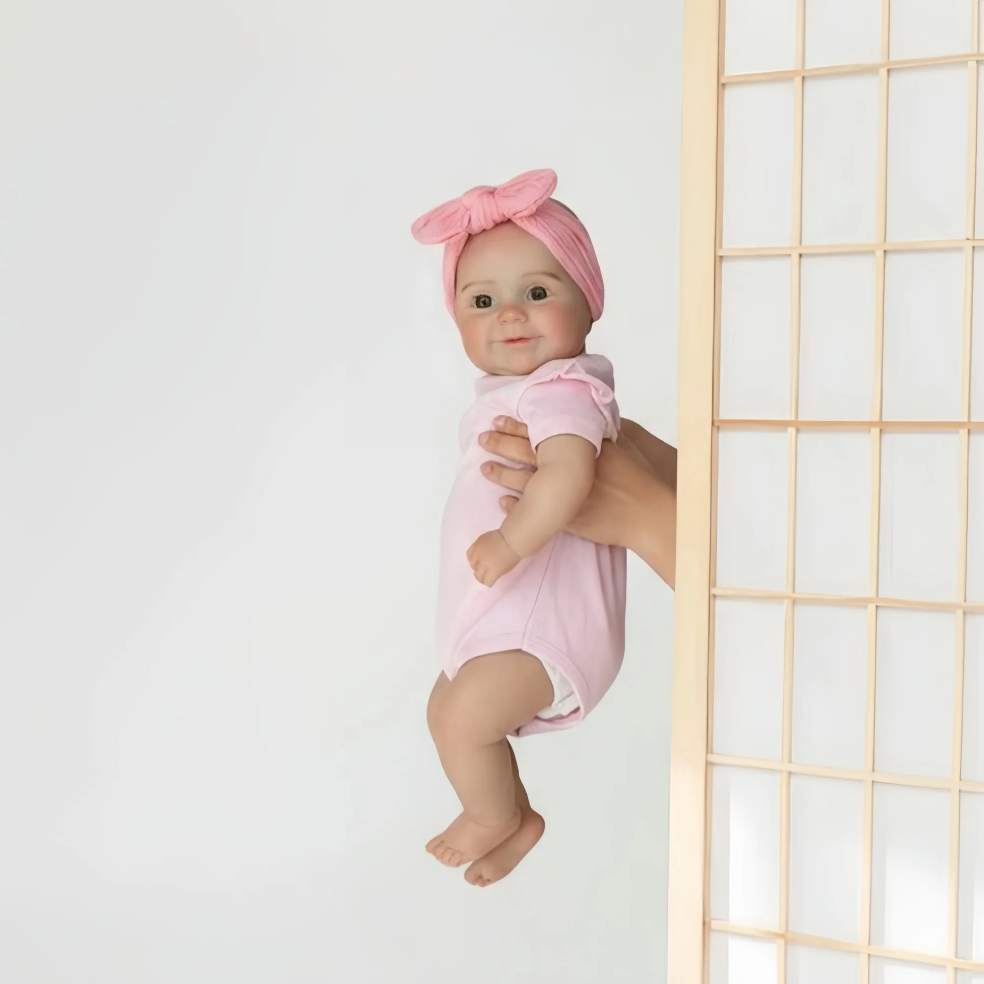 20Inch Painted/Unpainted Big Girl Maddie Full Soft Solid Silicone Reborn Doll Handmade Reborn Baby Doll Reborn Corpo De Silicone