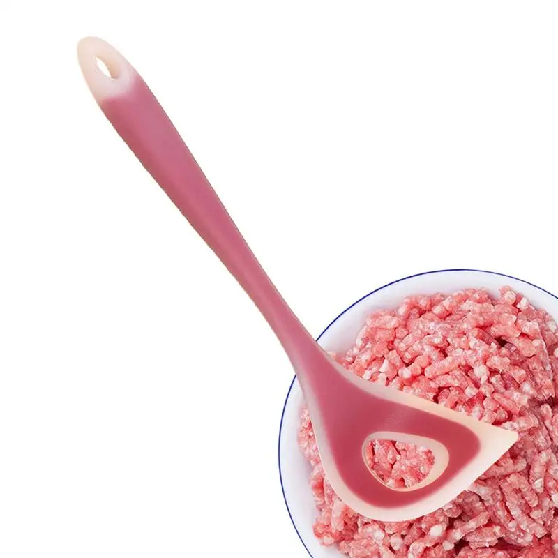 Cuchara para albóndigas, herramienta duradera para hacer albóndigas de silicona, bola de carne antiadherente, cuchara Manual para albóndigas, cuchara para bolas de pescado