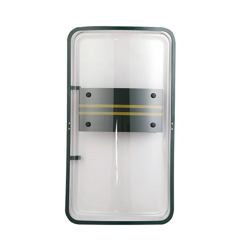 Anti-cut Metal Edging Shield para segurança do campus, Proteção Anti-cut, Handheld PC Anti-motim Shield