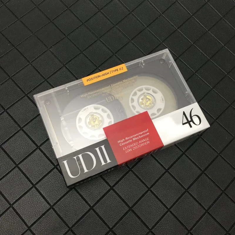 100% Original New For Maxell UDII 46min High Grade Type II Blank Cassette Unsealed Original Package