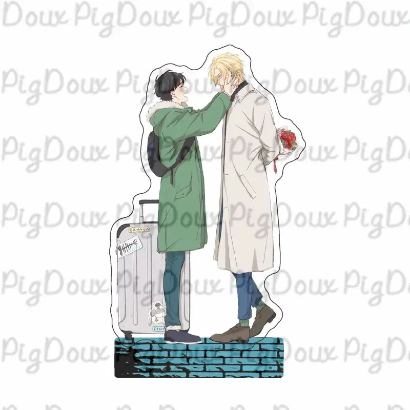 

Japanese Anime BANANA FISH Callenreese Aslan Jade/Okumura Eiji Acrylic Stand Desktop Decoration Free Shipping