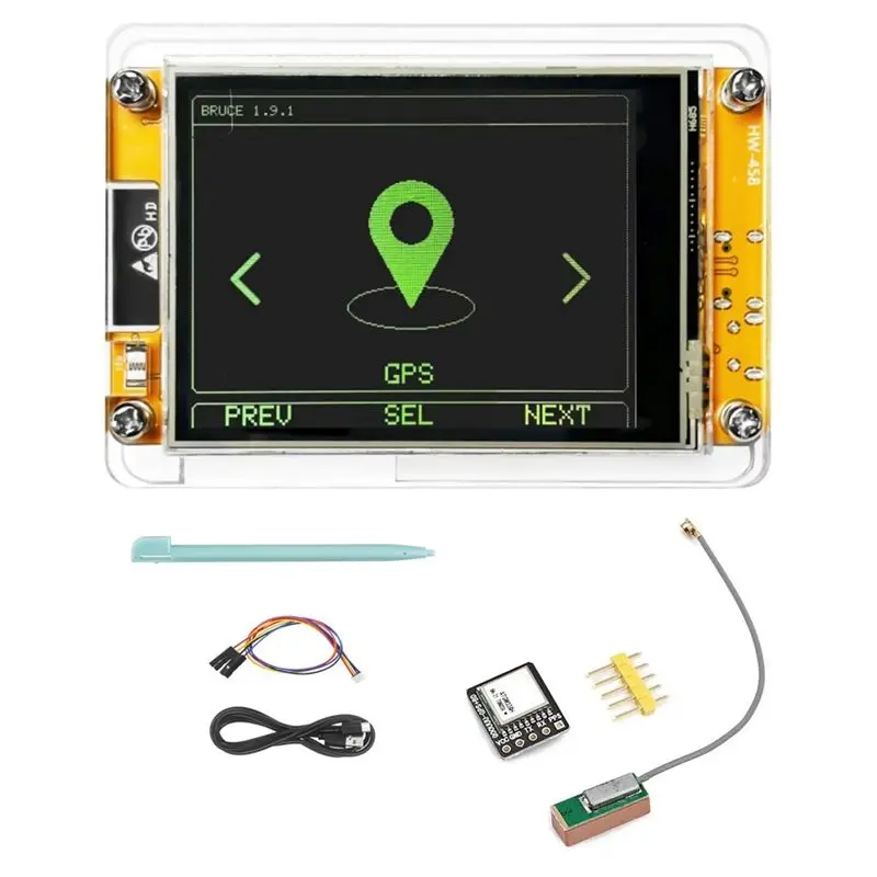 

ABWZ-ESP32 CYD Bruce 2432S028 Wi-Fi Bluetooth-модуль для обеспечения безопасной и надежной беспроводной связи с GPS
