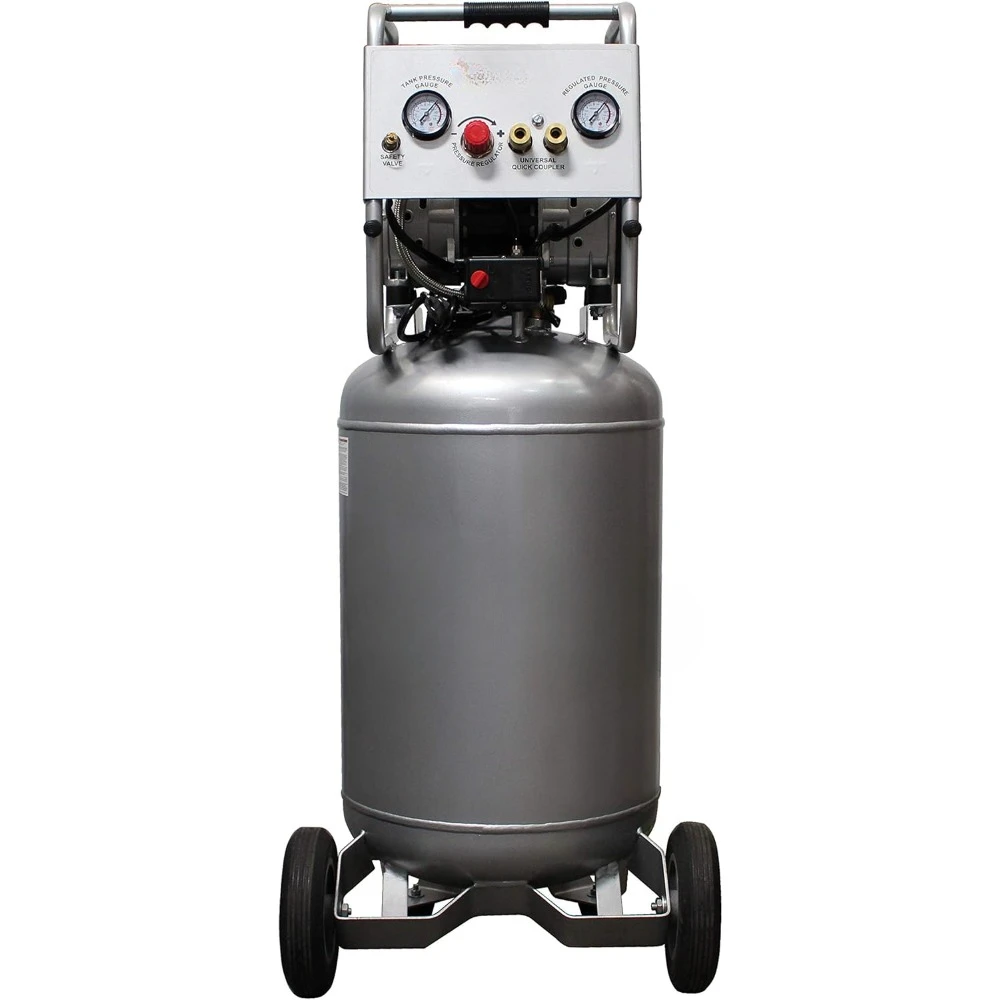 20020-22060 Ultra Quiet & Oil-Free Air Compressor 2.0 Hp, 20.0 Gal. Steel Tank Air Compressor 220 Volts 60 Hertz